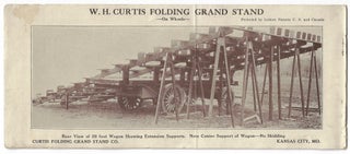 W.H. Curtis Folding Grand Stand on Wheels