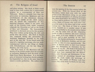 The Religion of Israel