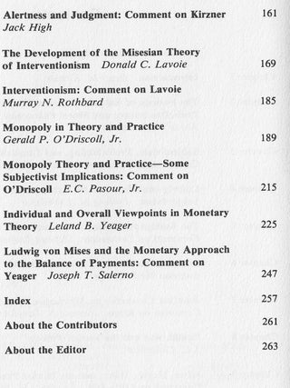 Method, Process, and Austrian Economics. Essays in Honor of Ludwig von Mises
