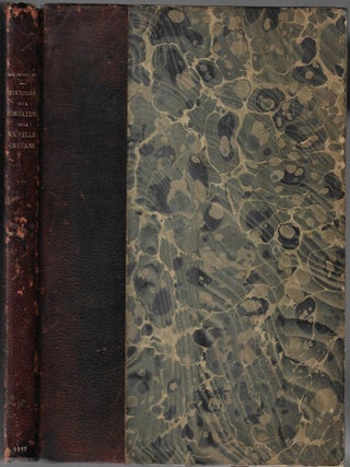 Item #24573 Histoire de la fondation de la Nouvelle-Orléans (1717-1722). Baron Marc de Villiers,...