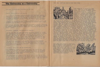 The University of California as Nine Unnatural Acts. Act Nine, the Politics of Hibernation