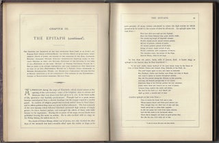 Elegies and Epitaphs: A Comprehensive Review of the Origin, Design, and Character of Monumental Inscriptions and of other Necrological Literature... to which are Appended Fully 300 Epitaphs or Mottoes...