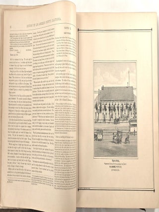 History of Los Angeles County, California, with Illustrations Descriptive of the Scenery, Residences, Fine Blocks and Manufactories, From Original Sketches by Artists of the Highest Ability