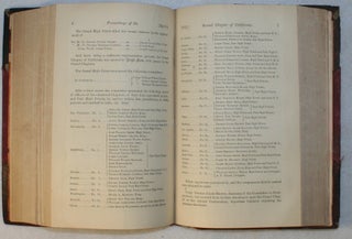 Proceedings of the Grand Chapter of Royal Arch Masons of the State of California, at the Sixth, Seventh, Fourteenth, Fifteenth, Seventeenth, Eighteenth, Nineteenth Annual Convocation[s], Held at the Masonic Hall, in the City of Sacramento and San Francisco