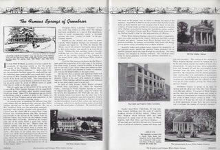 Historical Booklet, Greenbrier County, 160th Anniversary 1778-1938