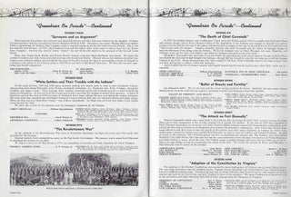 Historical Booklet, Greenbrier County, 160th Anniversary 1778-1938