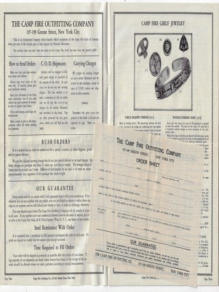 Camp Fire Girls Equipment [Catalogue]