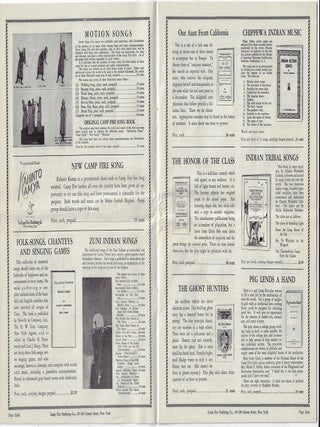 Camp Fire Girls Equipment [Catalogue]