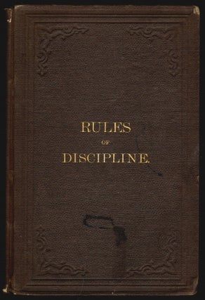 Item #2603 Rules of Discipline of the Yearly Meeting of Men and Women Friends, Held in Philadelphia