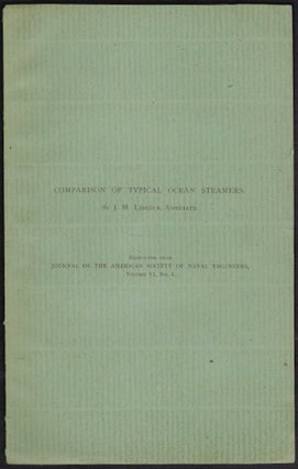 Item #2845 Comparison of Typical Ocean Steamers. J. M. Lincoln