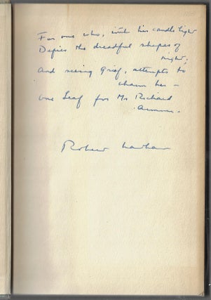 The Green Leaf: The Collected Poems of Robert Nathan [INSCRIBED]