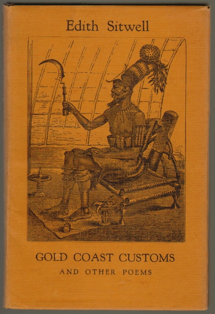 Item #328 Gold Coast Customs and Other Poems. Edith Sitwell.