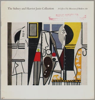 Item #581 The Sidney and Harriet Janis Collection, A Gift to The Museum of Modern Art