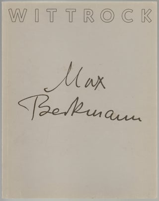 Item #739 Max Beckmann, 1884-1950, Gemalde--Aquarelle. Margret Heuser-Mantell, Max Beckmann