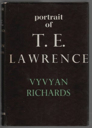 Item #919 Portrait of T.E. Lawrence, The Lawrence of The Seven Pillars of Wisdom. Vyvyan Richards